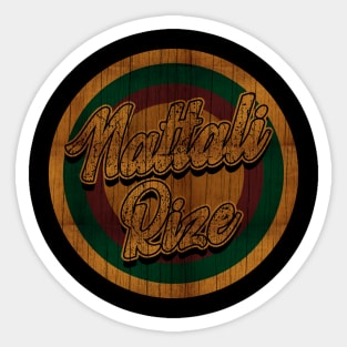 Circle Retro Nattali Rize Sticker